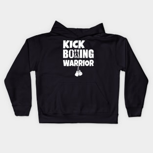 Kick boxing warrior Kids Hoodie